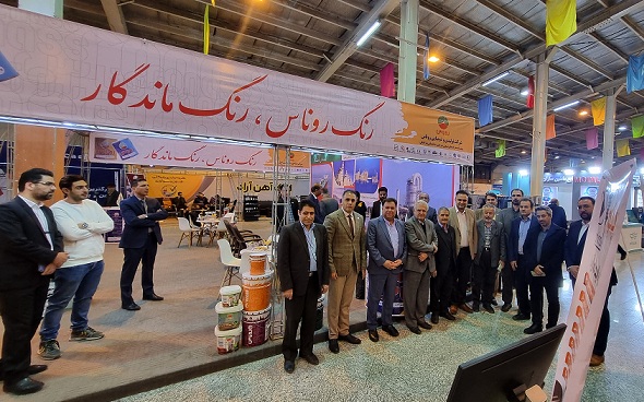 Show half a century of experience and capabilities of Ronas company in the 16th specialized industry exhibition of Central Province