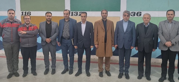 Director General of Chemical and Polymer Industries of the Ministry of Industry, Mining and Trade visited Ronas Rang Company during his trip to Central Province.